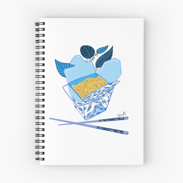 Item preview, Takeout Illustration-Blue designed and sold by deblevart.