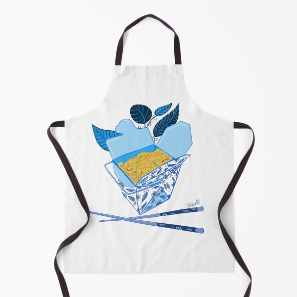Item preview, Takeout Illustration-Blue designed and sold by deblevart.