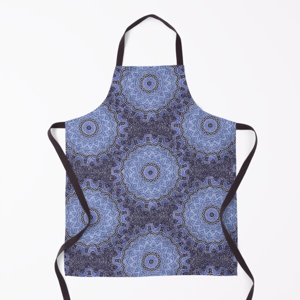 Item preview, Mandala Pattern in Blue designed and sold by Artistestella.
