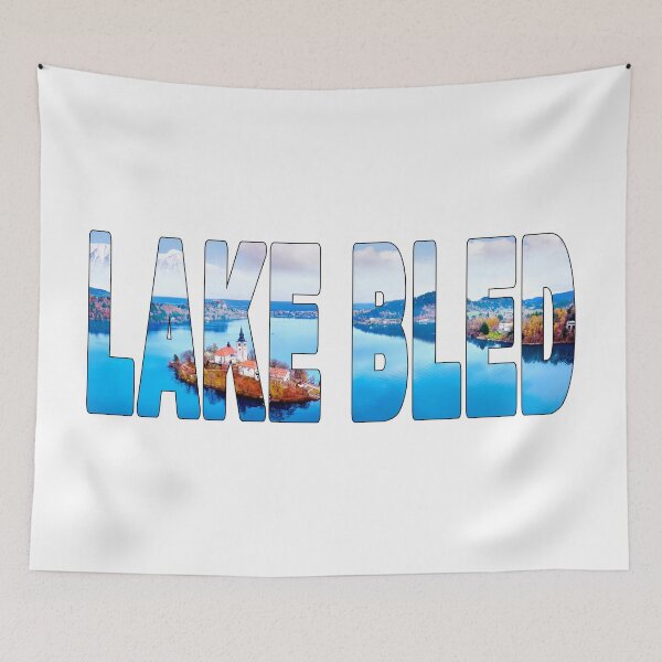 Item preview, LAKE BLED - Slovenia Late Morning Fog Stunning Lake designed and sold by Adam Gormley.