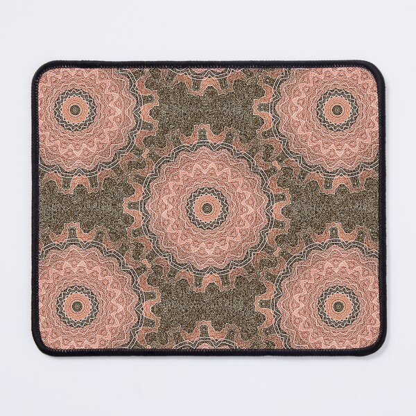 Item preview, Mandala Pattern in Orange Peach designed and sold by Artistestella.