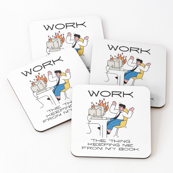 Item preview, Work - The Thing Keeping Me from My Book designed and sold by CMB-Editing.
