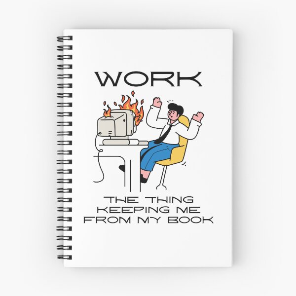 Item preview, Work - The Thing Keeping Me from My Book designed and sold by CMB-Editing.