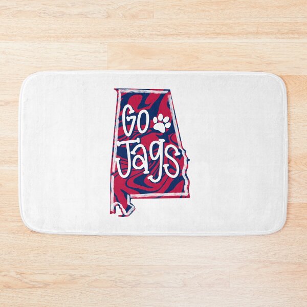 Item preview, Go Jags Red and Blue Tie-Dye State of Alabama designed and sold by gbreshears.