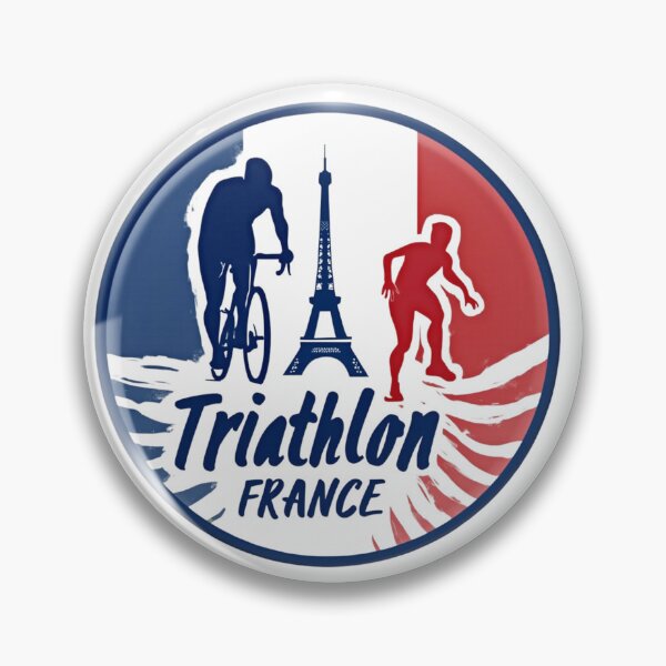 Item preview, France Triathlon - Swim, Bike, Run Endurance Sports Gear designed and sold by Triathlongram.