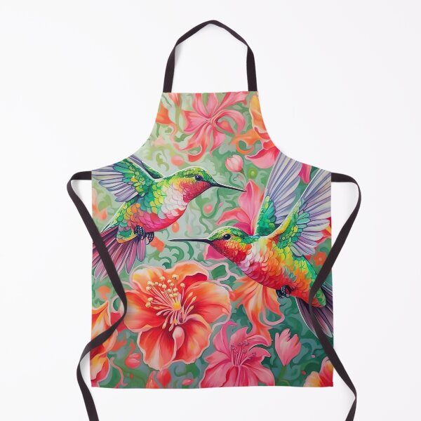 Artikelvorschau, Kolibri in Blumen entworfen und verkauft von ChillaStudio.