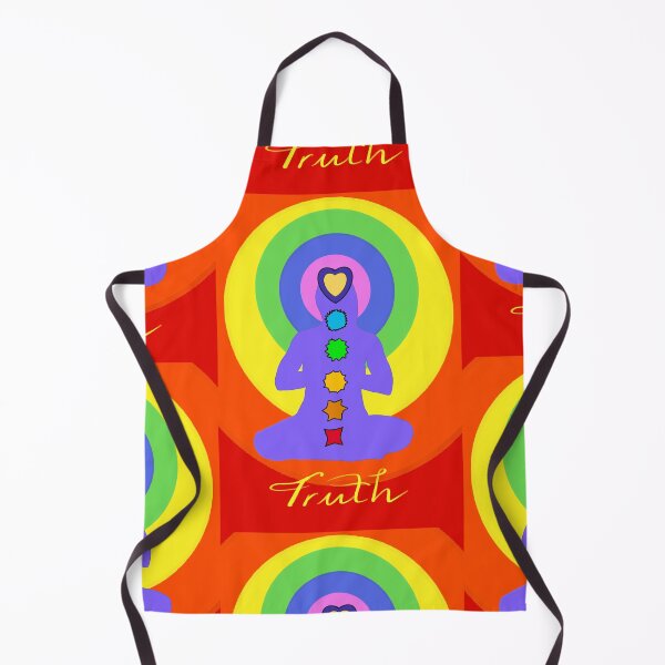 Item preview, TRUTH, Chakras on Human figure with Colours and Shapes designed and sold by MonicaArtist.