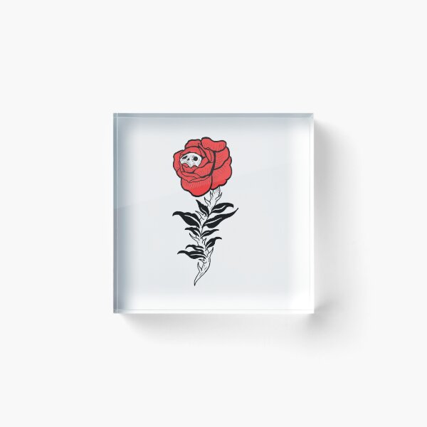 Item preview, Skull rose designed and sold by InkKountess.