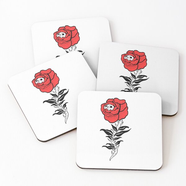 Item preview, Skull rose designed and sold by InkKountess.