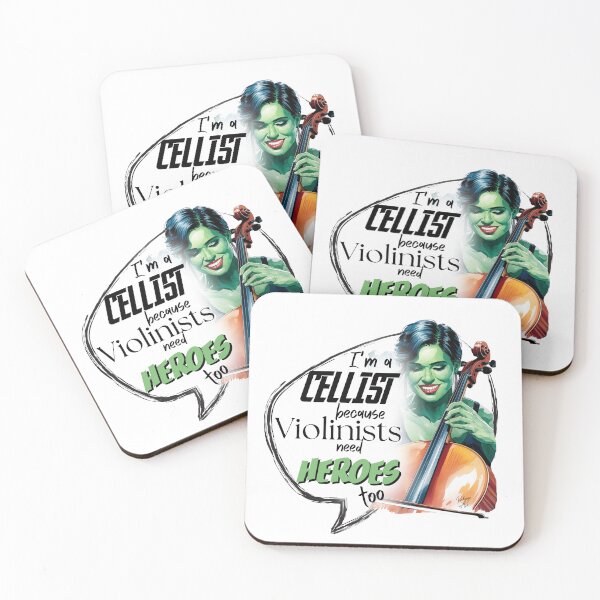 Item preview, I'm a cellist because violinists need heroes too designed and sold by Rodrigoaso.