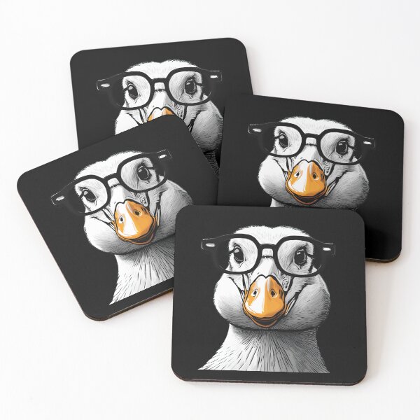 Item preview, Cute Goose in Glasses designed and sold by Agu210.