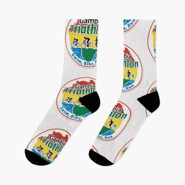Item preview, Gambia Triathlon - Swim, Bike, Run Design designed and sold by Triathlongram.