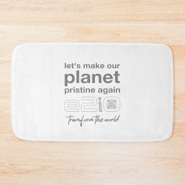 Item preview, e2point0 - Let's make our planet pristine again designed and sold by e2point0.
