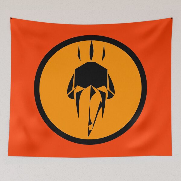 Item preview, Minimalist Shoebill Silhouette - Balaeniceps Rex Logo Black and Orange - Branding T-Shirt, Stickers designed and sold by MechanicalART.