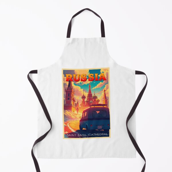Item preview, travel To RUSSIA Cute Vintage Design Sticker designed and sold by UrbanTRIP.