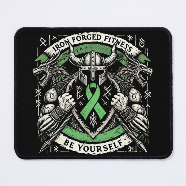 Item preview, Iron forged fitness be yourself mental health apparel designed and sold by Ehicks7.
