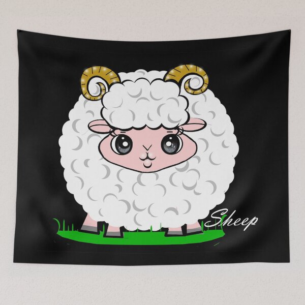 Item preview, Cute sheep  designed and sold by Shirley cute art .