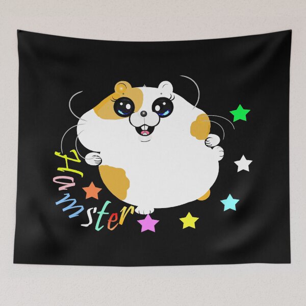 Item preview, Happy Hamster  designed and sold by Shirley cute art .