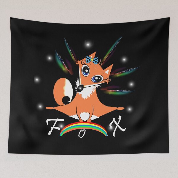 Item preview, cute and happy fox  designed and sold by Shirley cute art .