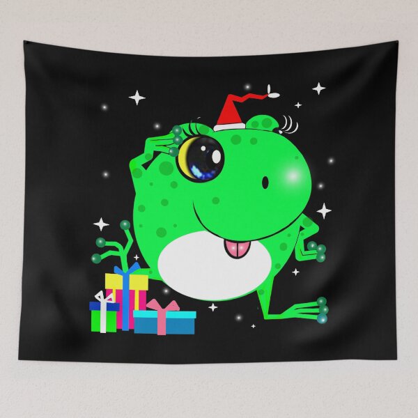 Item preview, Happy frog - Season's greetings  designed and sold by Shirley cute art .
