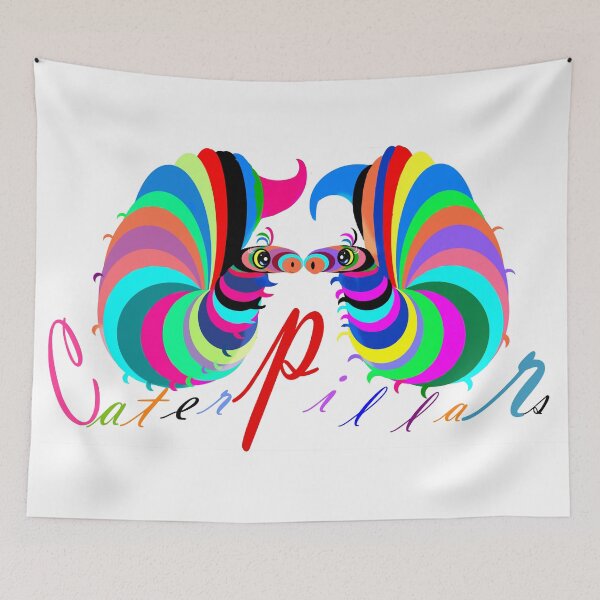 Item preview, colorful chunky caterpillars  designed and sold by Shirley cute art .