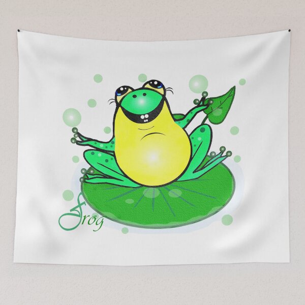 Item preview, Happy Frog  designed and sold by Shirley cute art .