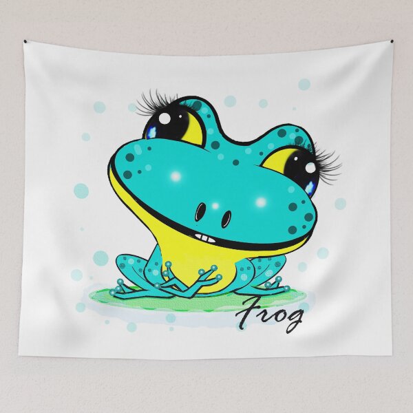 Item preview, Happy Frog  designed and sold by Shirley cute art .