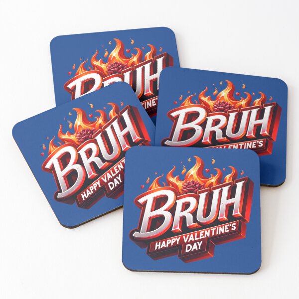 Item preview, Bruh, Happy Valentine's Day designed and sold by sparsonboutique.