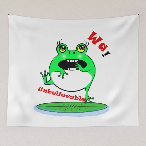 Item preview, Cute frog found unbelievable things designed and sold by Shirley cute art .