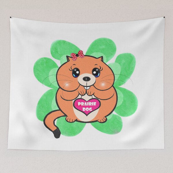 Item preview, Lindo perro de las praderas designed and sold by Shirley cute art .
