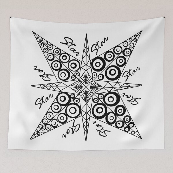 Item preview, Star pattern creation designed and sold by Shirley cute art .