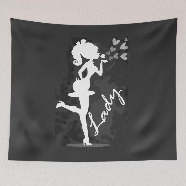 Item preview, Charming lady  designed and sold by Shirley cute art .