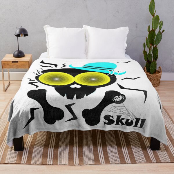 Item preview, Skulll -Halloween designed and sold by Shirley cute art .