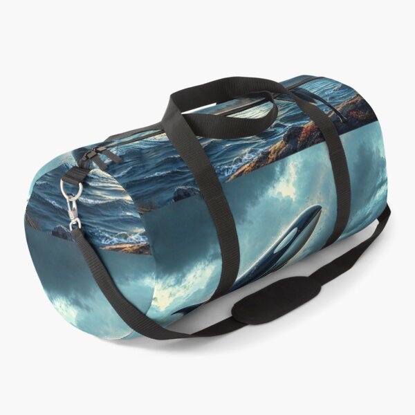 Item preview, Wolves Watch Breaching Orca designed and sold by Skye Ryan-Evans.