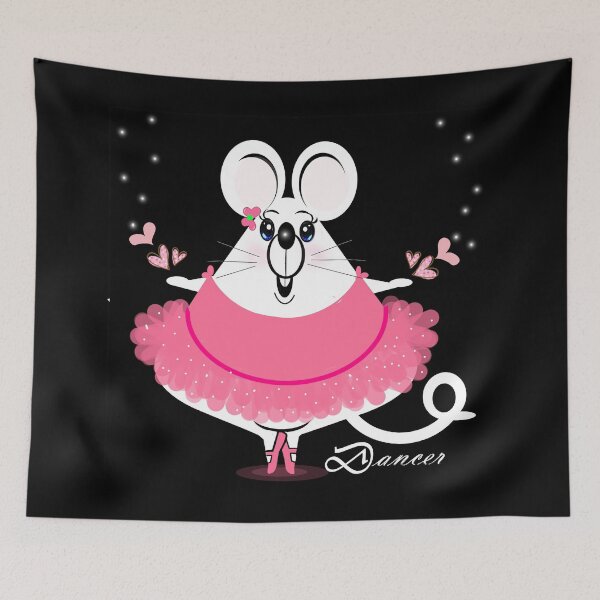 Item preview, White rat ( moue) dancer designed and sold by Shirley cute art .