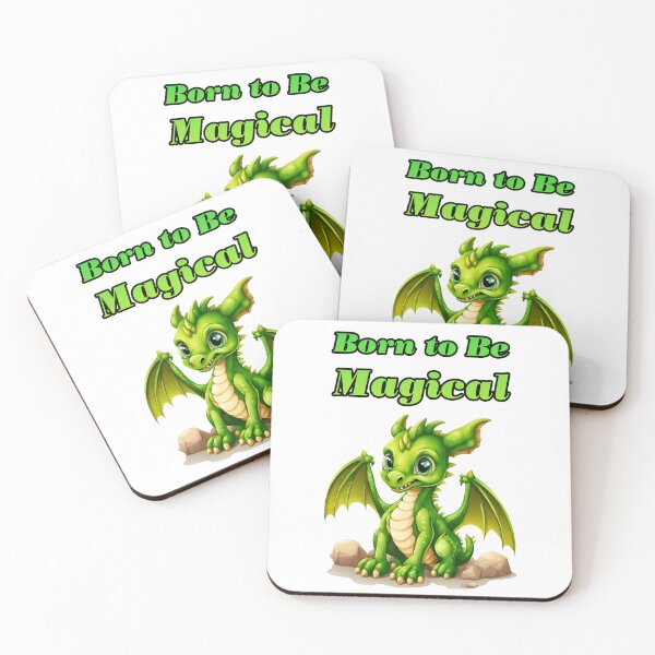Item preview, Born to Be Magical - Baby Dragon quote 1 designed and sold by Tom-Johnson.