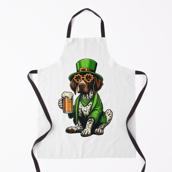 Item preview, German Shorthaired Pointer Dog St Patrick's Day designed and sold by doodIllustrate.