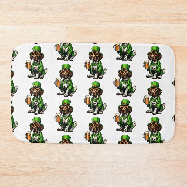 Item preview, German Shorthaired Pointer Dog St Patrick's Day designed and sold by doodIllustrate.