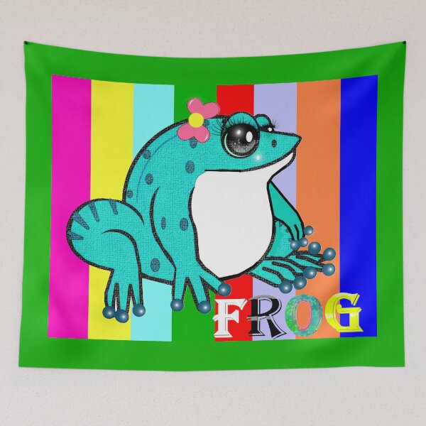 Item preview, Charming frog designed and sold by Shirley cute art .