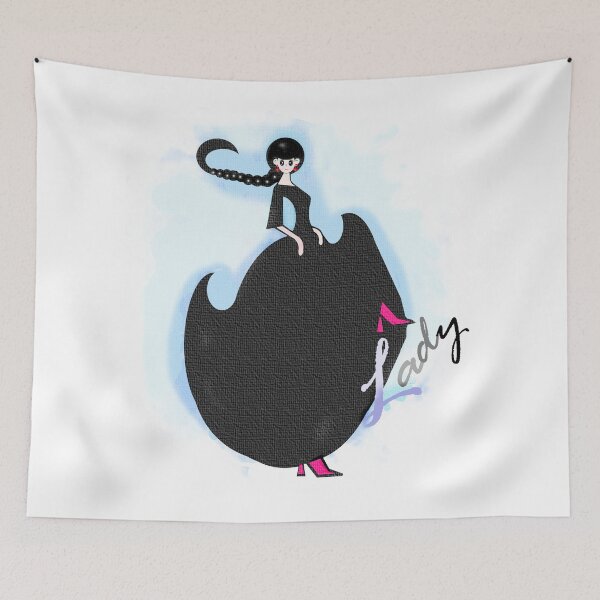 Item preview, Pretty Lady  designed and sold by Shirley cute art .