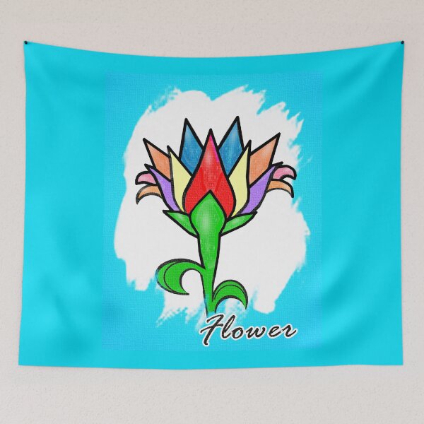 Item preview, blooming colorful flower designed and sold by Shirley cute art .