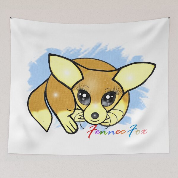 Item preview, Cute Fennec fox designed and sold by Shirley cute art .