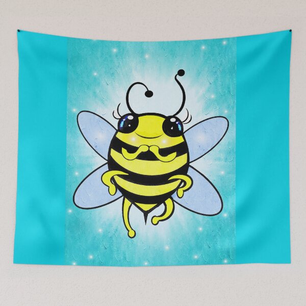 Item preview, Happy bee  designed and sold by Shirley cute art .