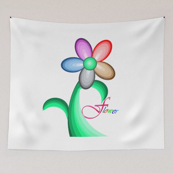 Item preview, Small colorful flower  designed and sold by Shirley cute art .