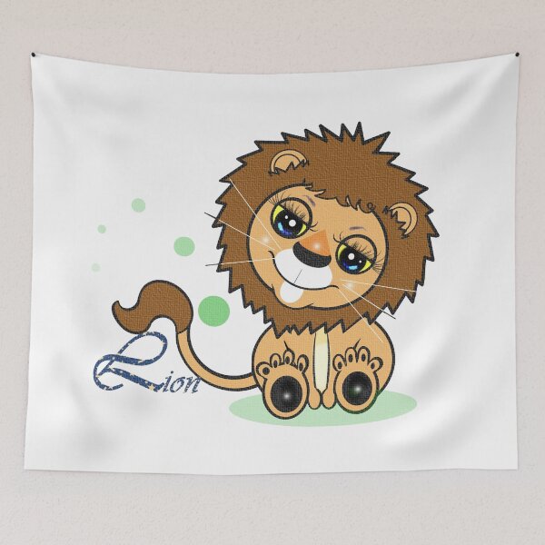 Item preview, león feliz designed and sold by Shirley cute art .