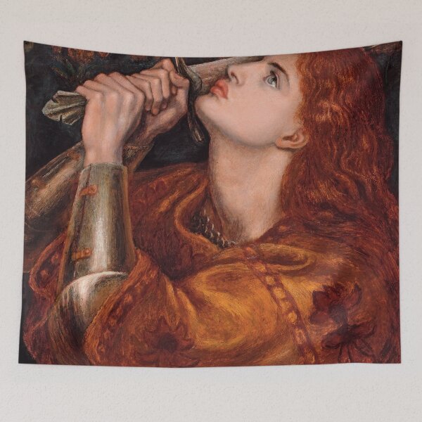 Item preview, Joan of Arc by Artist Dante Gabriel Rossetti designed and sold by stevepmp.