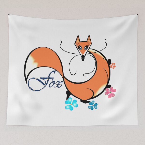 Item preview, Charming fox designed and sold by Shirley cute art .