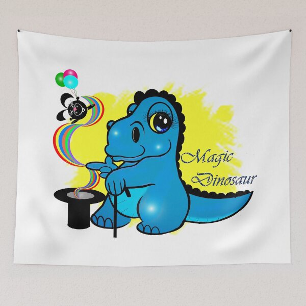 Item preview, Magic Dinosaur and Rabbit ( Bunny)  designed and sold by Shirley cute art .