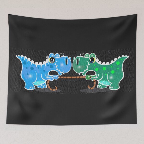 Item preview, Dinosaurs' rope pull game designed and sold by Shirley cute art .