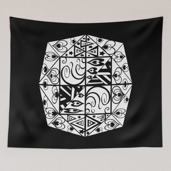 Item preview, Black-white Pattern creation designed and sold by Shirley cute art .